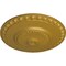 Ekena Millwork Lyon Ceiling Medallion (Fits Canopies up to 3 5/8"), Hand-Painted Pharaohs Gold, 23 1/2"OD x 3 1/4"P CM23LYPGS - alternate 2